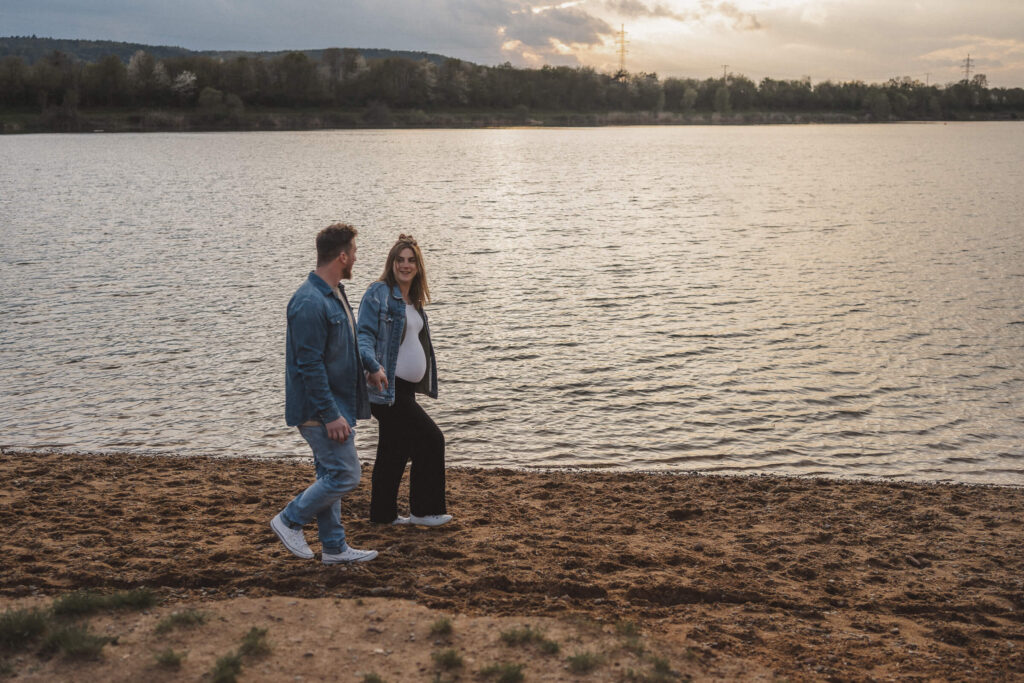 Sonnenuntergang am See